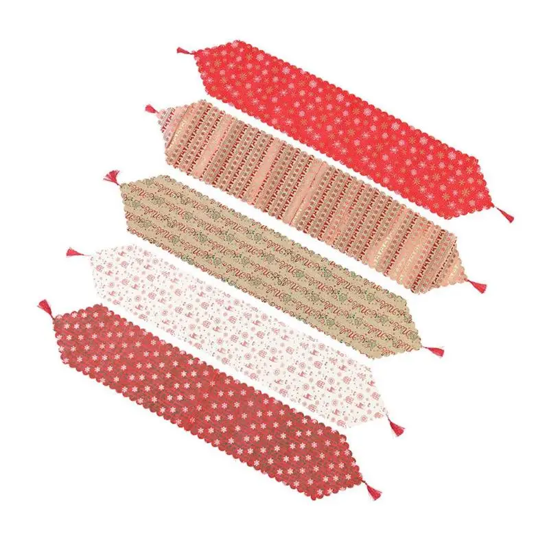 Хит 2019 милая Изысканная Рождественская скатерть с принтом креативные простые