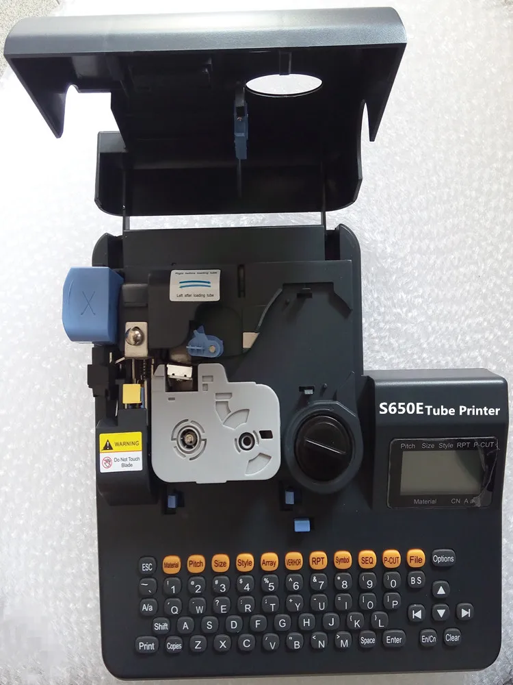 Ленты для этикеток трубка из ПВХ термоусадочный трубчатый принтер S650E