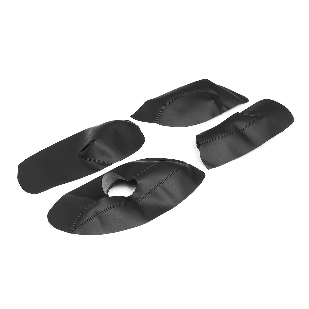 Новинка 4 шт. внутренняя панель для двери автомобиля подлокотник микрофибра