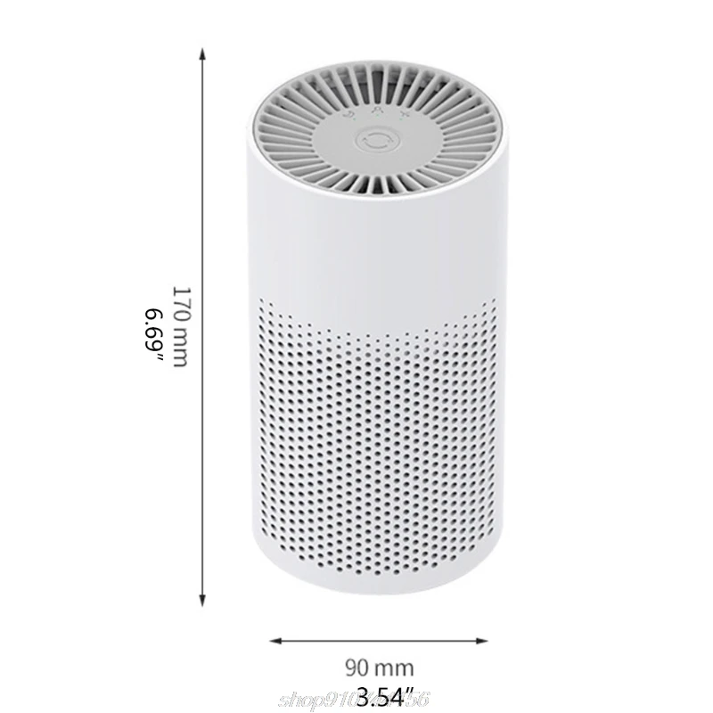 

Home Intelligence Mini Negative Ion Air Purifier Portable Quiet Personal Air Purifier Filter Desktop Ionizer M29 21 Dropship