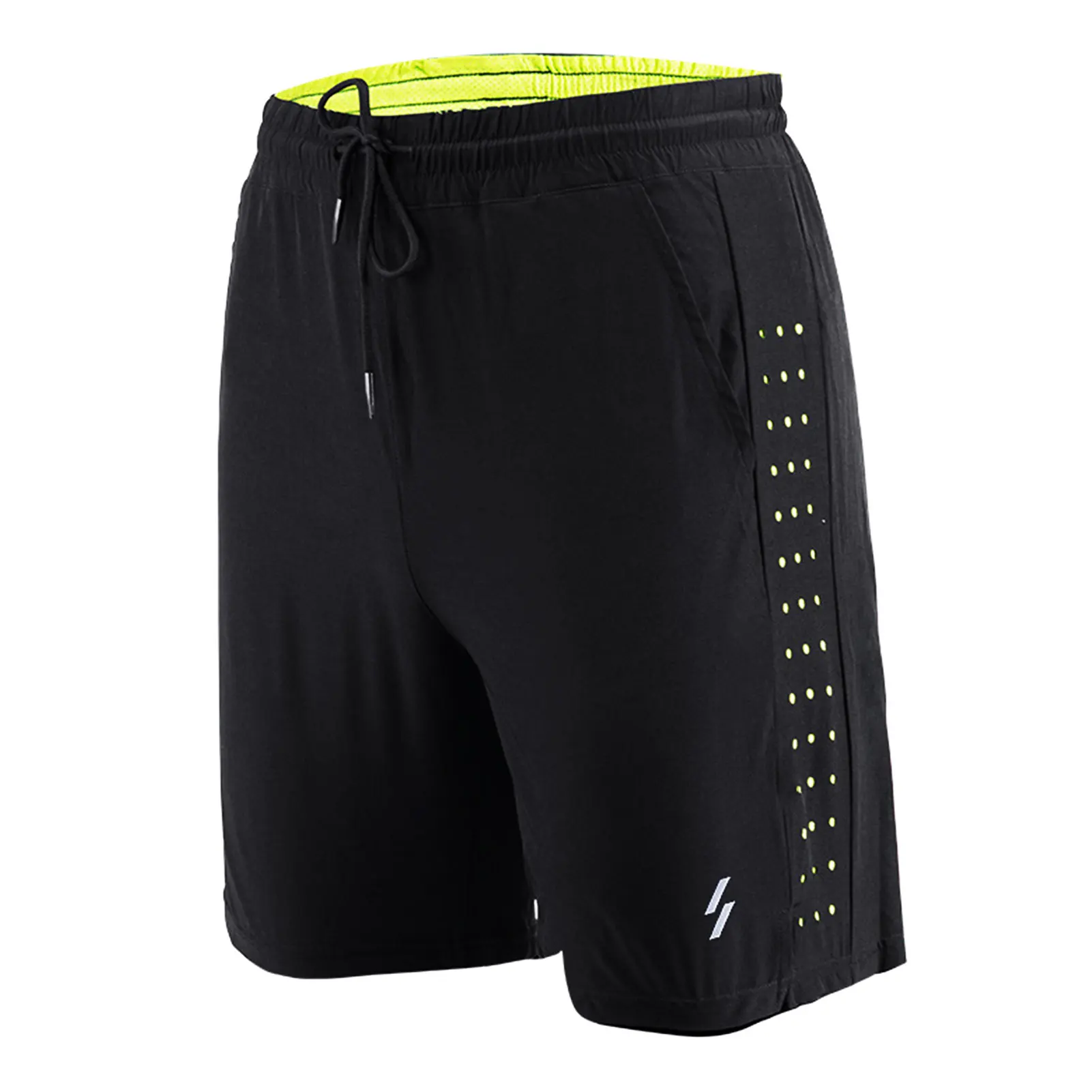 

Men Sports Shorts Running Cycling Drawstring Outdoor With Pockets Elastic Waist casual pants five-point pants Gym Pants
