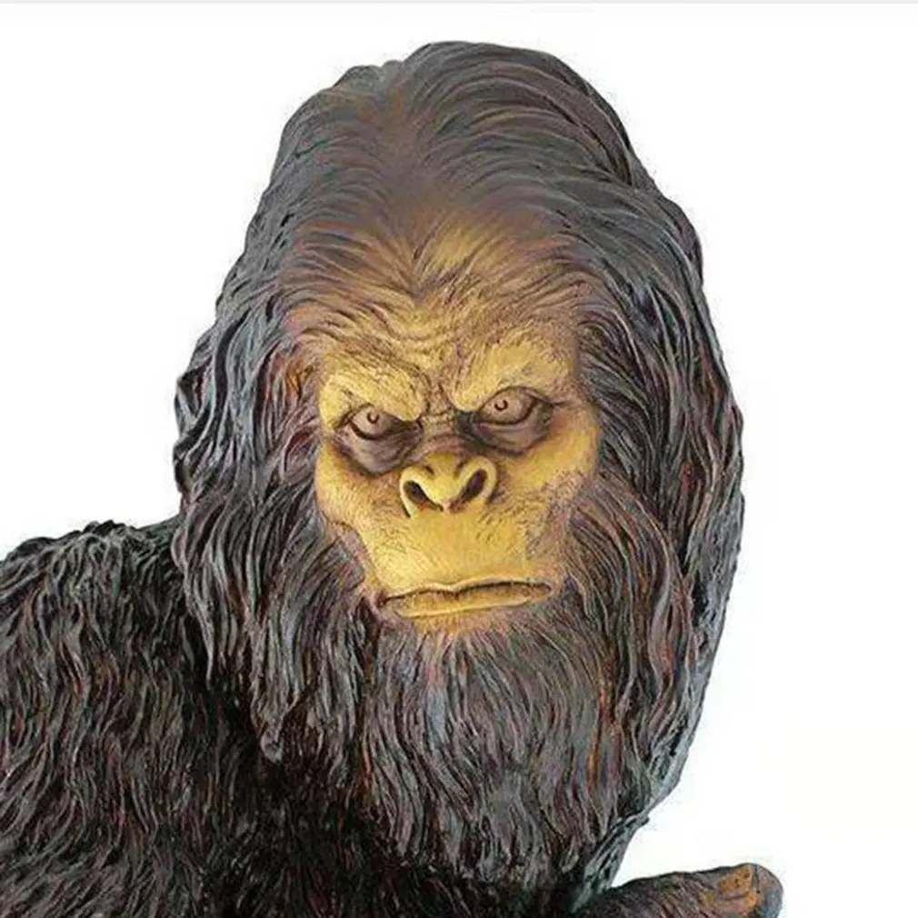 

Bigfoot Gorilla Bashful Ape Tree Statue Ferocious Ape Sculpture Tree Hugger Decor Garden Yard Art Realistic Gorilla 3D Decor
