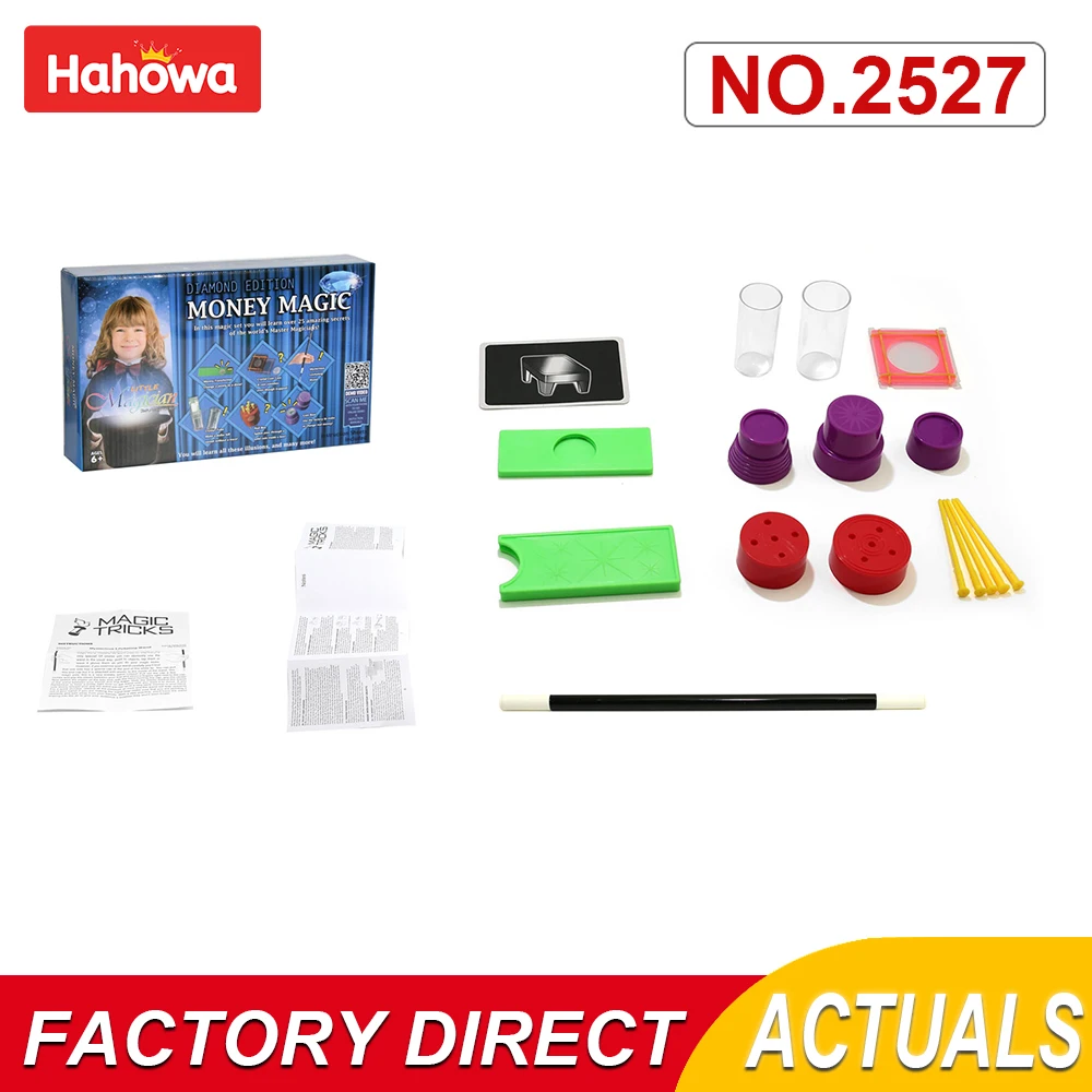 

Hahowa Play Money Magic Trick Tricks For Professional Magicians Stage Props Set Adults Educational Toys Children Child Gifts