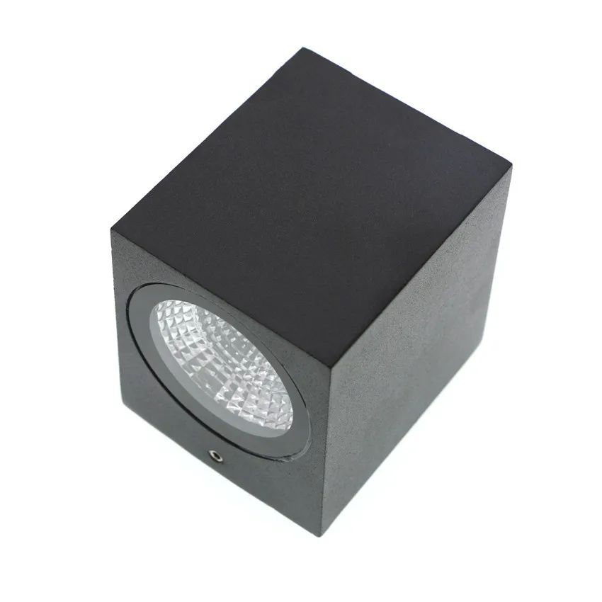 Квадратный наружный водонепроницаемый настенный светильник садовый s 3 Вт/6 Вт