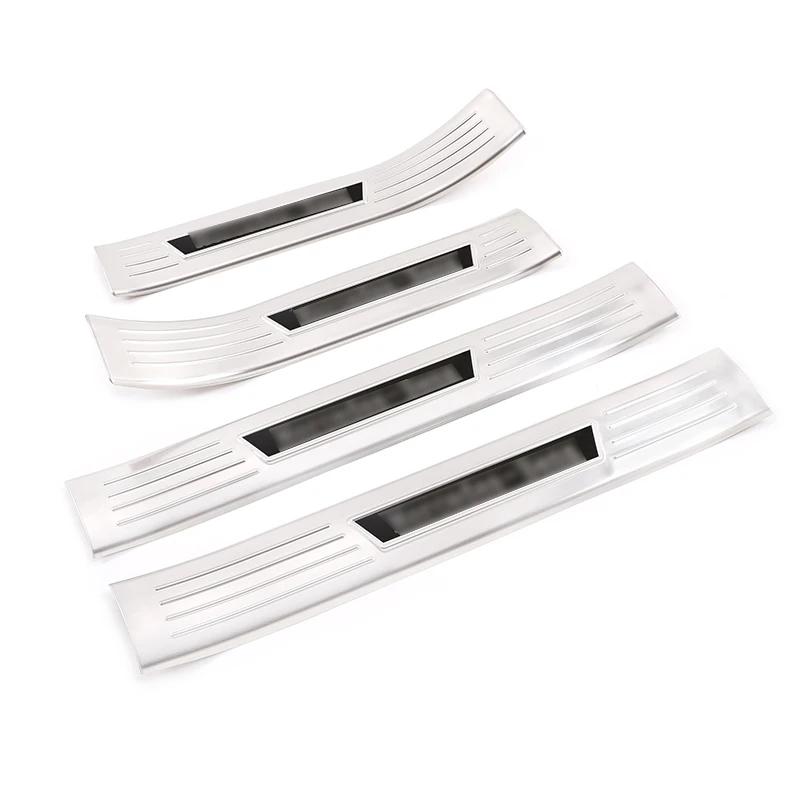 

Stainless Steel Car Interior Door Sills Scuff Plate Guard Threshold Strip Plate for Mercedes Benz GLE Class W167 GLE350 450 2020
