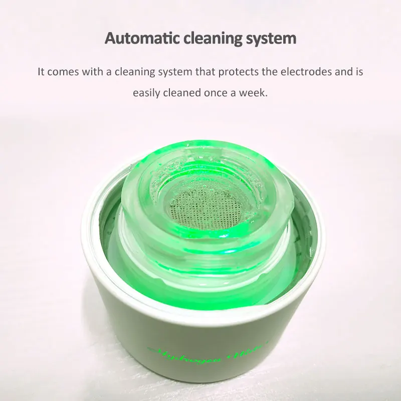 

BlueVida SPE&PEM High concentration of hydrogen Water Generator with 2 work mode and self cleaning mode and can absorb hydrogen