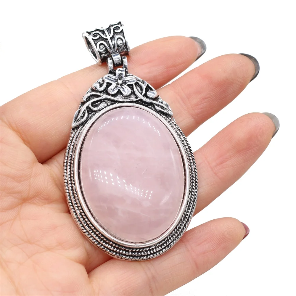 Каменные подвески винтажное ожерелье из сплава подвесной рейки тигровый глаз