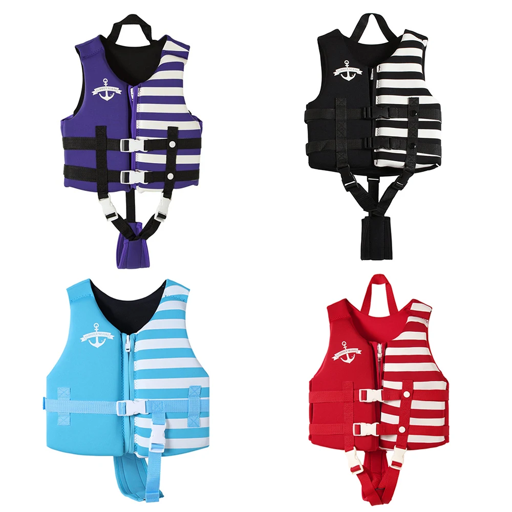 

Спасательный жилет из неопрена для детей, для водных видов спорта, для мальчиков и девочек, 2021