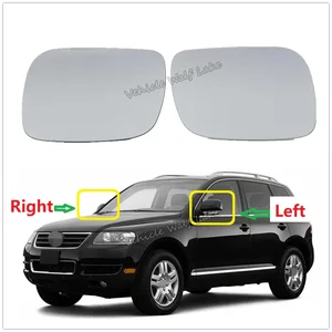 heated mirror glass for vw touareg 2002 2003 2004 2005 2006 car stying rear mirror heated mirror glasses free global shipping