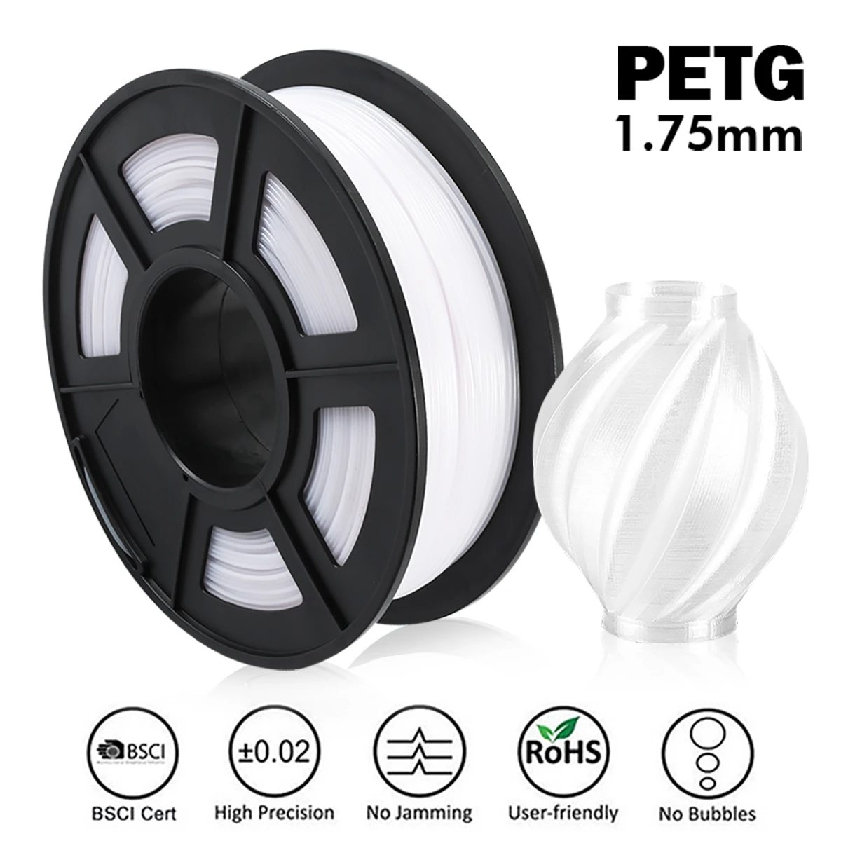 Филамент PETG для 3D принтера 1 75 мм кг|Материалы 3D-печати| |