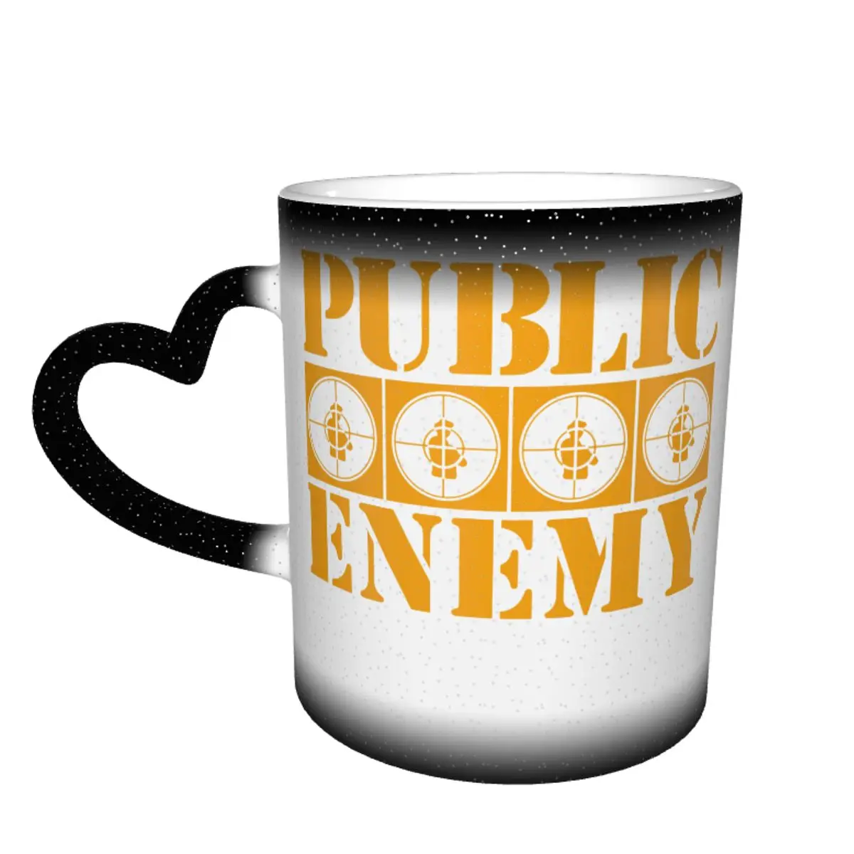 

Кружка в виде общественного врага, креативная забавная кружка, фарфоровые чашки для офиса, меняющие цвет