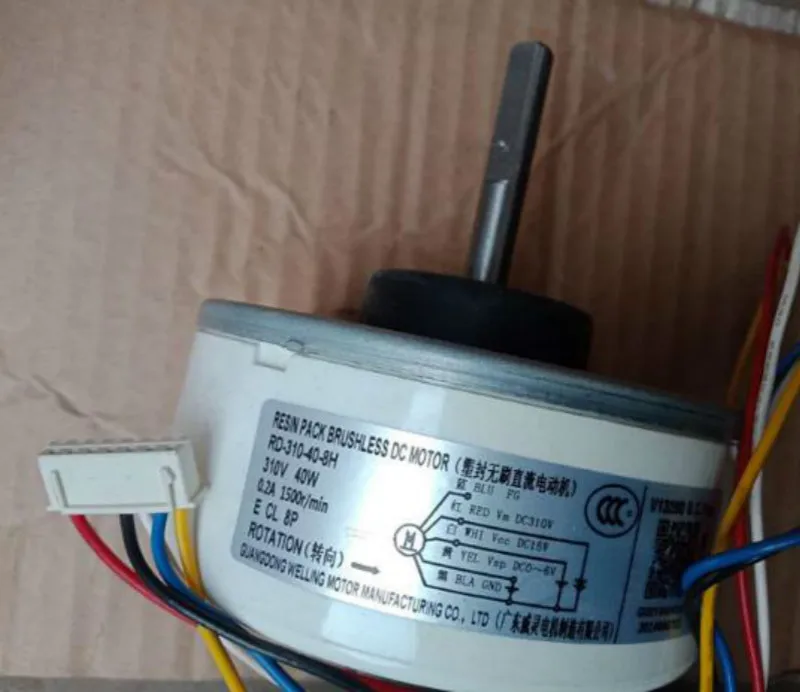 Подходит для кондиционера Haier новый двигатель постоянного тока 310 в 40 Вт ZWK465A00411 |