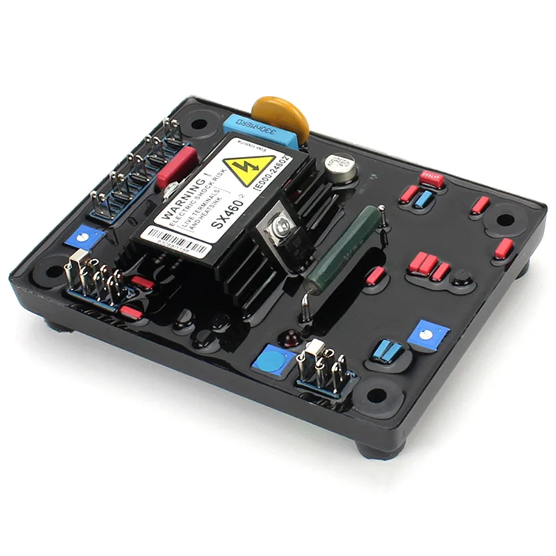 AVR SX460-A SX 460-A 460 with Red Capacitor Soft Glue Better Quality Accessories Automatic Voltage Regulator for Generator | Электроника