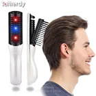 Гребень для роста волос Вибрирующая щетка для массажа головы продукты для восстановления волос для мужчин и женщин разглаживание волос лечение Массажная щетка для волос