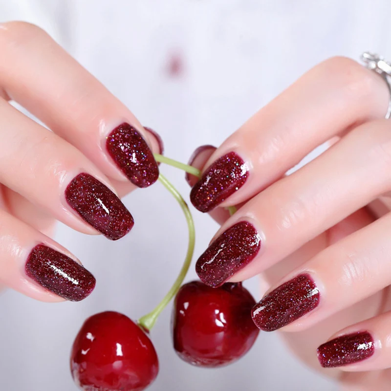 Отшелушивающий лак для ногтей молящийся водостойкий женщин 12 мл легко наносится