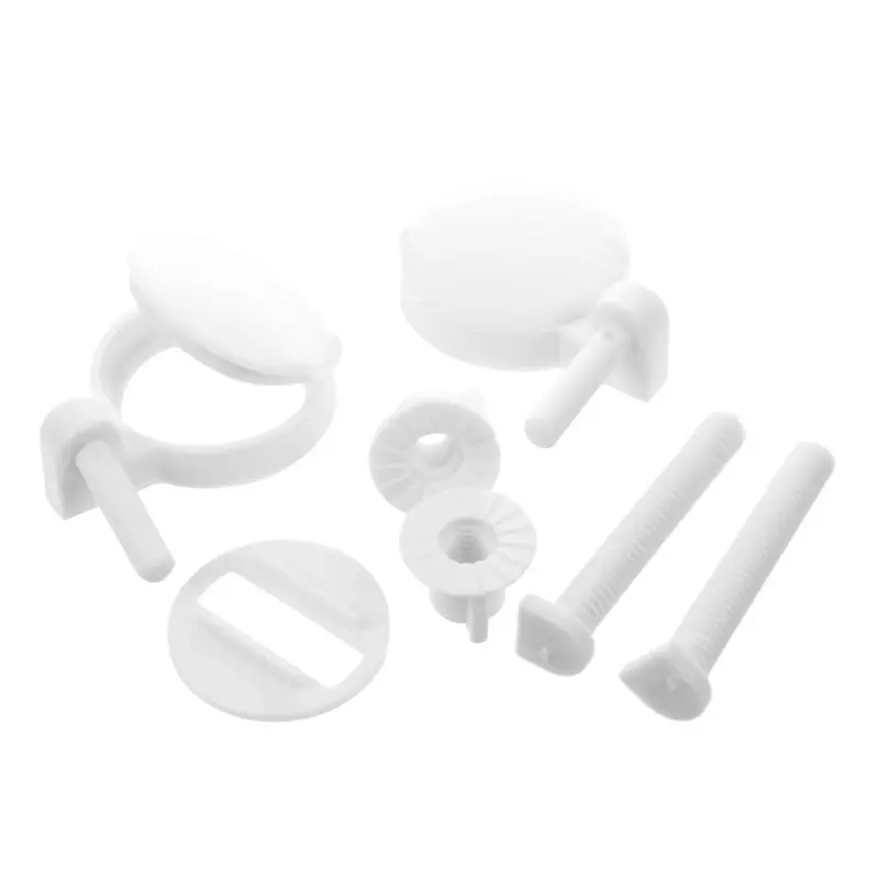 2 шт. DIY пластиковые винты для унитаза фиксаторы подходят петли инструменты