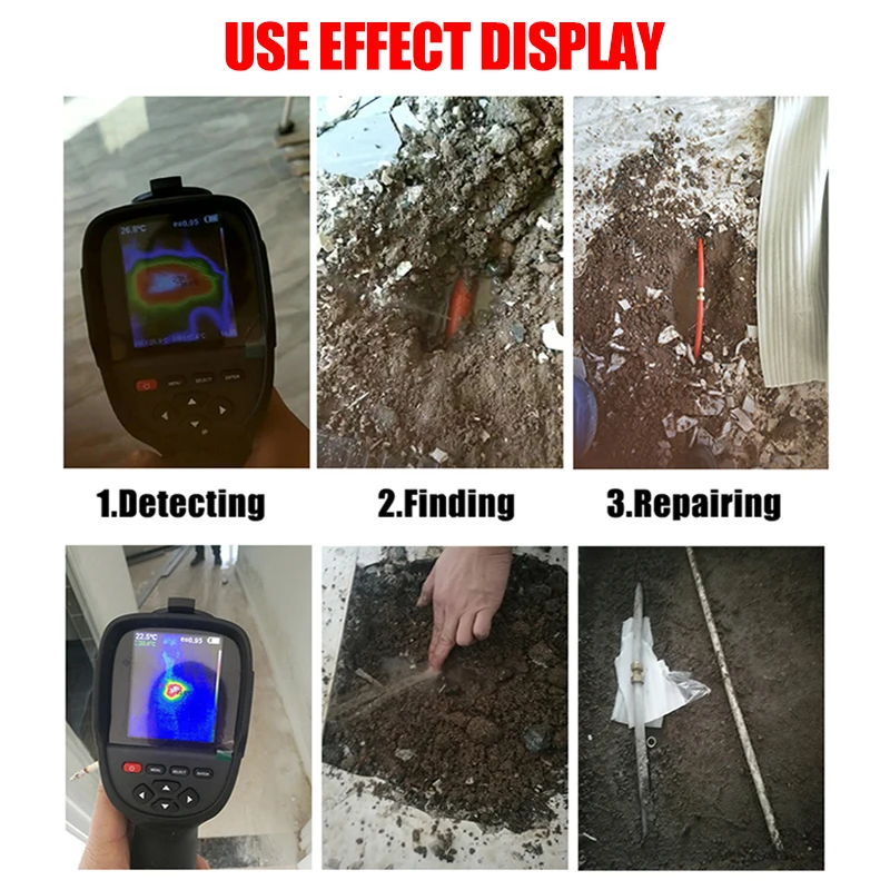 A BF RX 500 HT 18 инфракрасный Термальность Imager прицел ручной термометр USB изображений