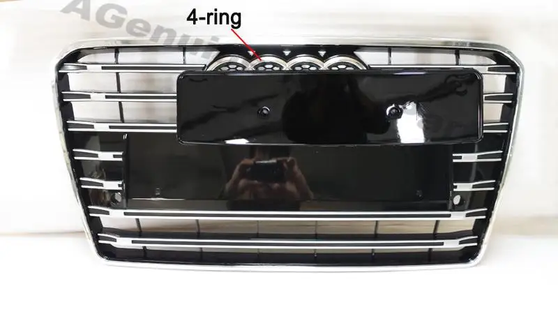 

S7 front bumper airway mask airway outlet grills fog light grille for A7 S7 2011-2015