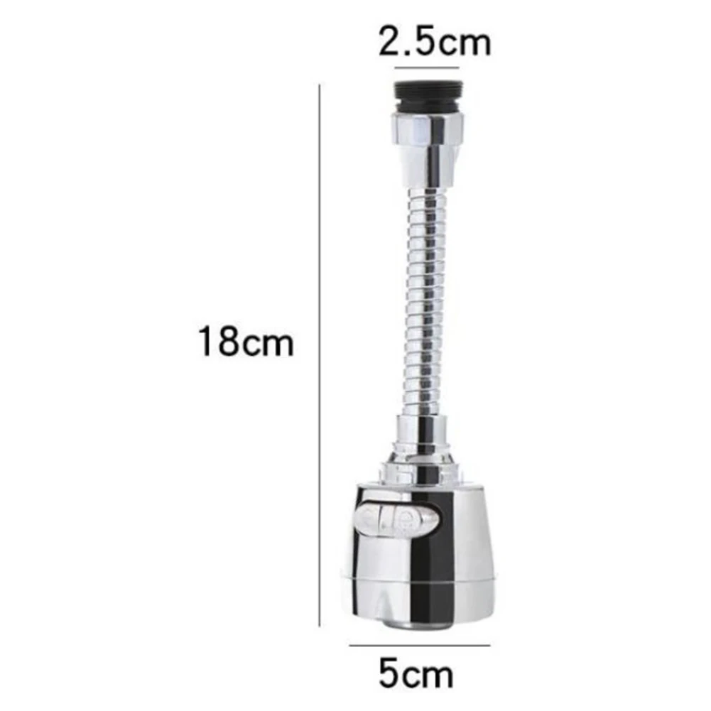 

Durable Faucet Filter Head Shower Swivel Water Saving Antisplash Tap Spray Nozzle for Household Kitchen Accessories
