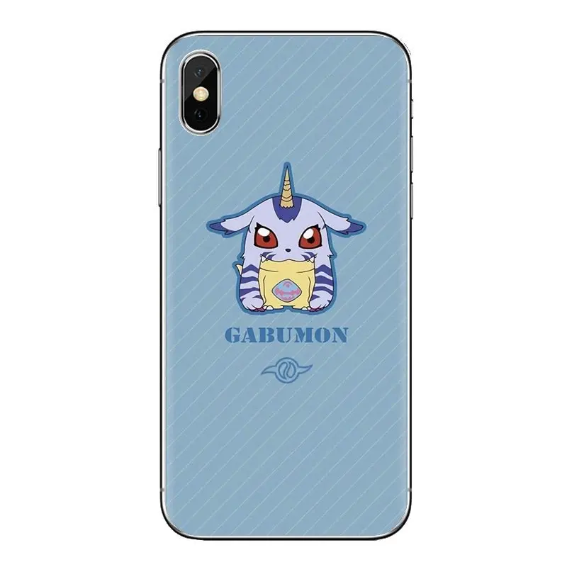 Для iPod Touch для Apple iPhone 11 Pro 4 4S 5 5S SE 5C 6 6S 7 8 X XR XS Plus Max силиконовые чехлы kawaii Digimon