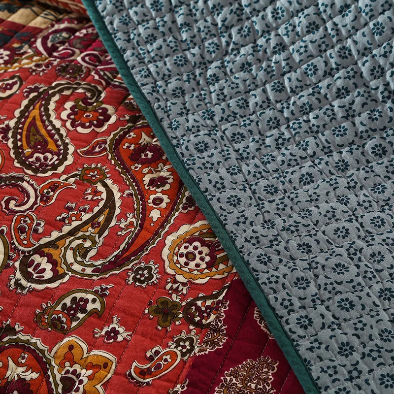 GXC лоскутное покрывало Set 3 шт. винтажные одеяла для двойной кровати Лоскутные