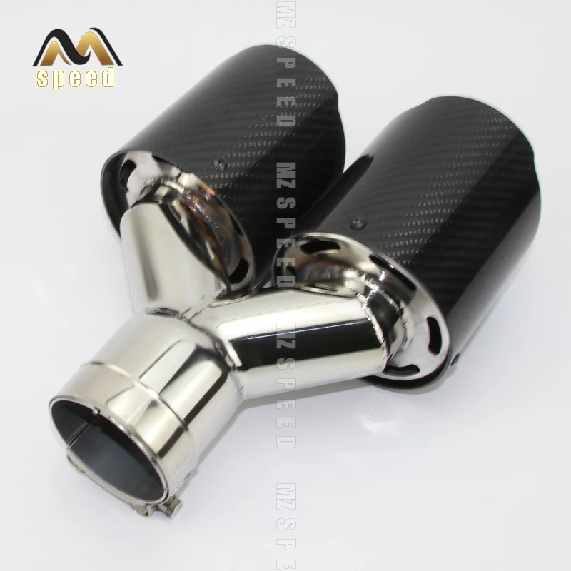 Автомобильные аксессуары 304 нержавеющая сталь синий и яркий углеродное волокно