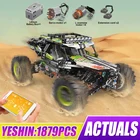 18002 высокотехнологичная модель внедорожника MOULD KING 4WD с дистанционным управлением и управлением через приложение, детские игрушки, подарки