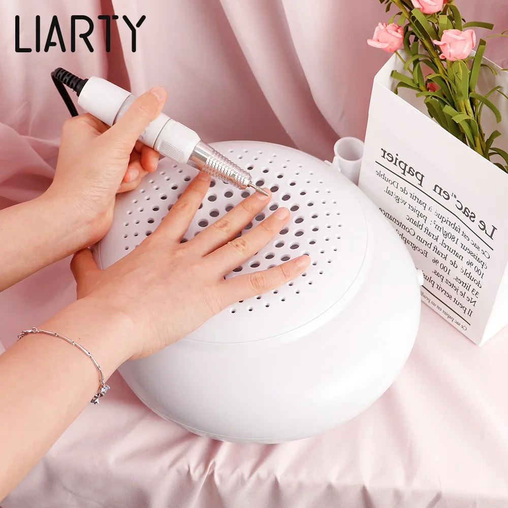 Liarty 60 Вт Новый пылеуловитель для ногтей с Ocen & одеколон ароматерапия таблетки
