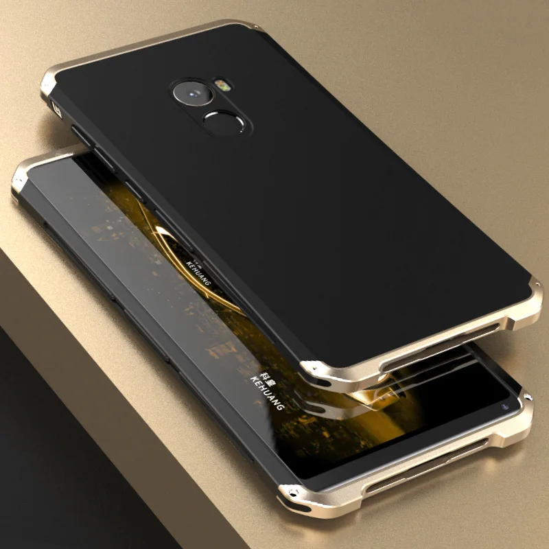 black gold Global Armor чехол s для Xiaomi redmi Note 8 Pro Чехол жесткий TPU металлический каркас матовый чехол для Xiaomi redmi Note 7 6Pro Mi9 Mi8 чехол - Цвет: black gold