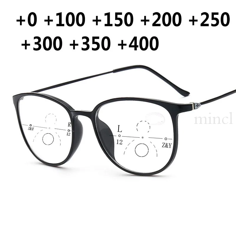 Фотохроматические прогрессивные многофокусные очки для чтения см. Дальние и