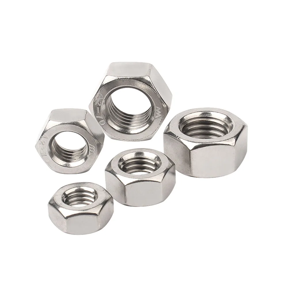 Шестигранная гайка для измерения резьбы шестигранные гайки винт M1 M33 болт 304