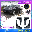 Брызговики крыло брызговиков для Toyota RAV4 для Toyota Previa RAV 4 XA40 40 2013  2018 2014 2015 2016 2017 4th Брызговики автомобильные аксессуары Товары