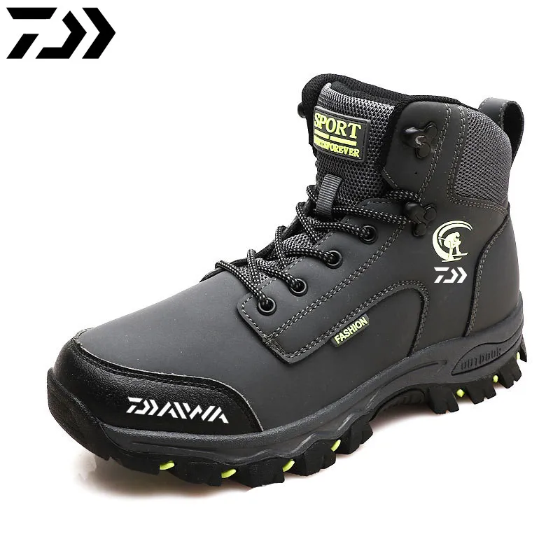 

New Daiwa Men's Outdoor Shoes Non-slip Fishing Shoes Breathable Winter Shoes Camouflage Keep Warm Climbing Shoes Wading Shoe