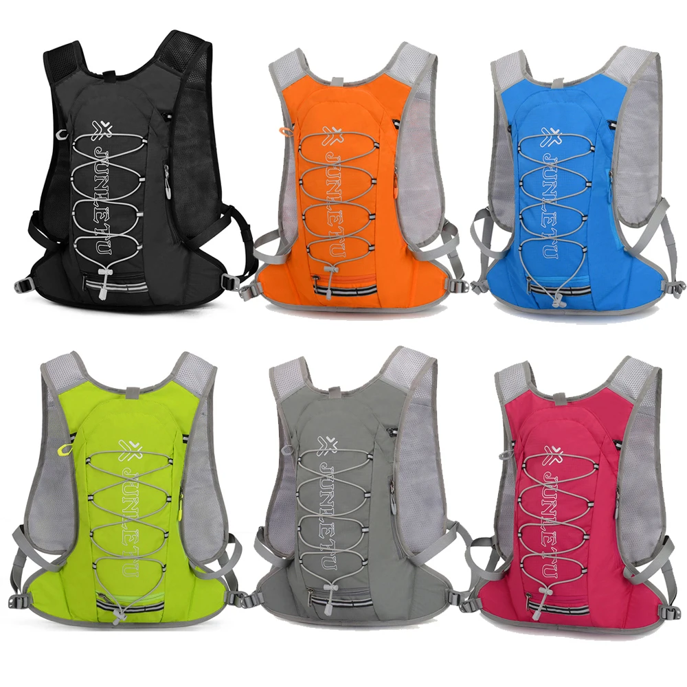 

Hydration Running Vest Backpack 10L Ultra Trail Running Vest Pack Marathon Running Rucksack Bag 500ml Soft Flask