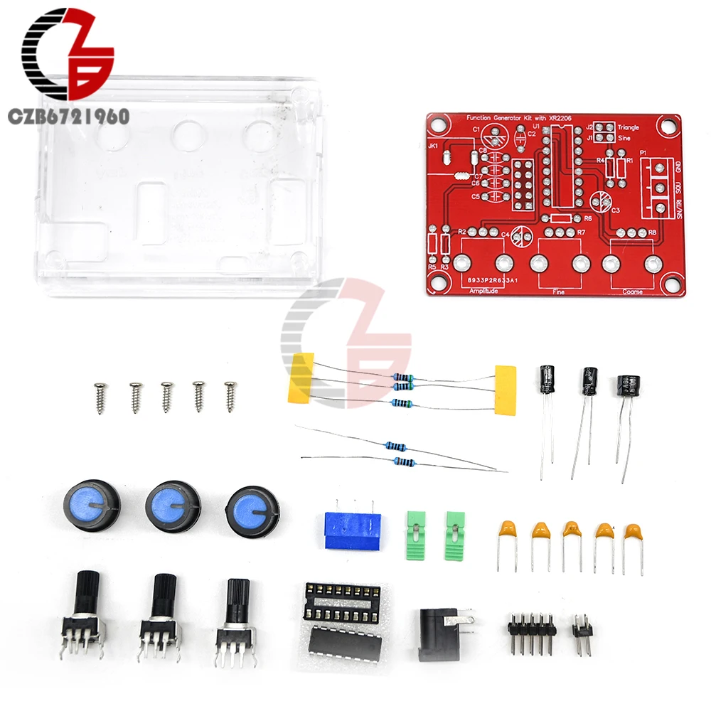 Генератор сигналов XR2206 DIY Kit генератор синусоидальных прямоугольной формы с