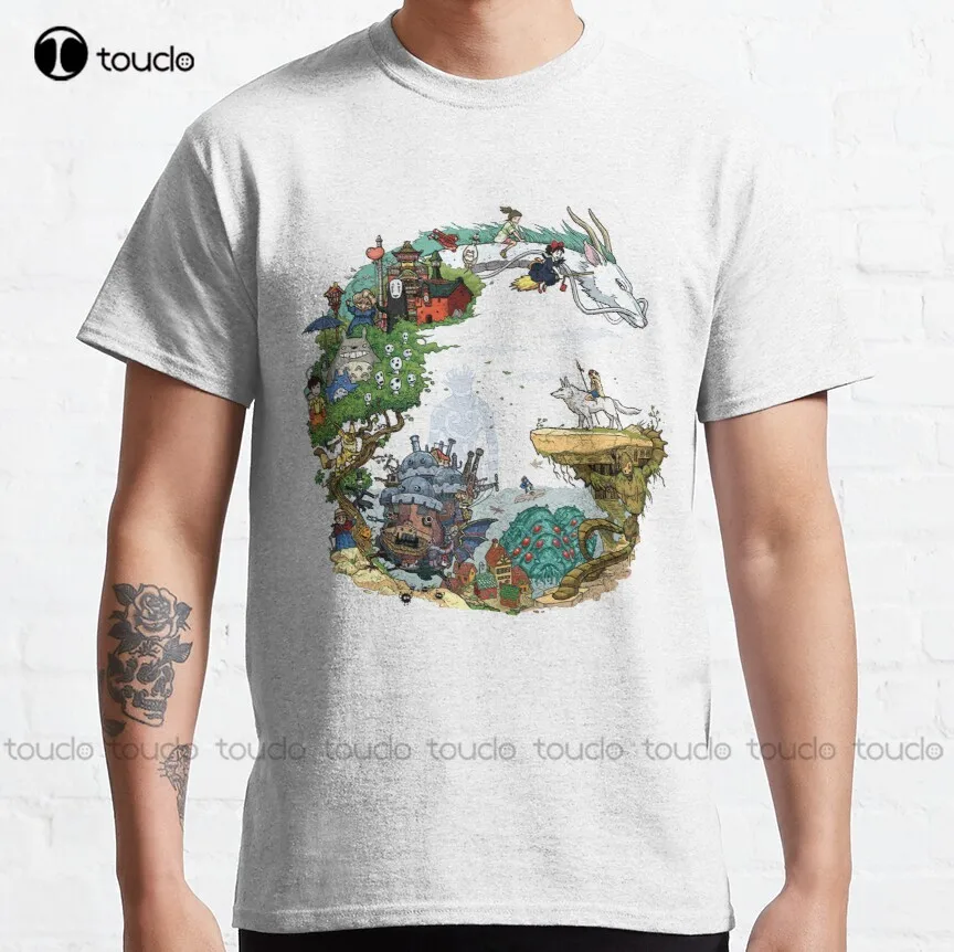 

Dreaming Hayao Miyazaki Classic T-Shirt Work Shirts For Men Custom Aldult Teen Unisex Fashion Funny New Xs-5Xl Fashion Funny New