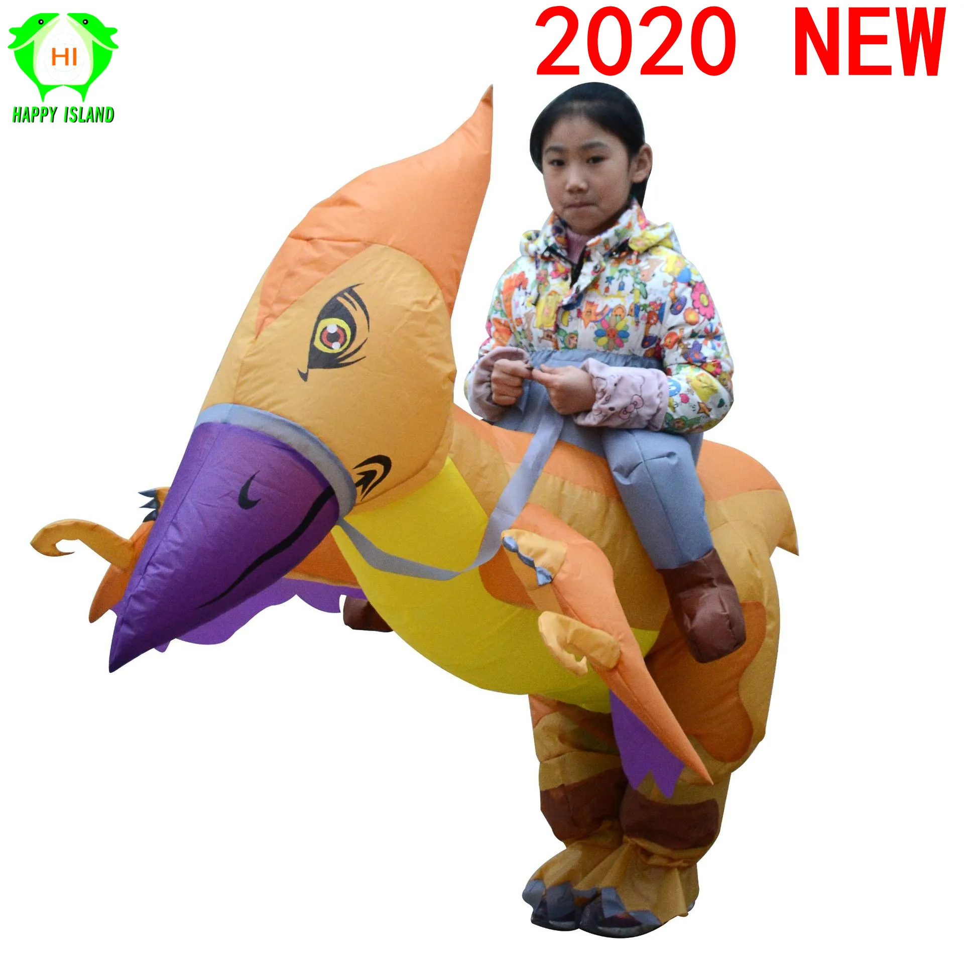Новинка 2020 надувной костюм динозавра птерозавра вечерние костюмы Косплей