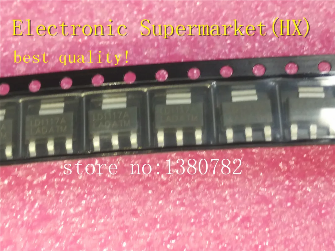 100% Новый оригинальный LD1117AL-ADJ LD1117AL LD1117 SOT-223 IC в наличии!