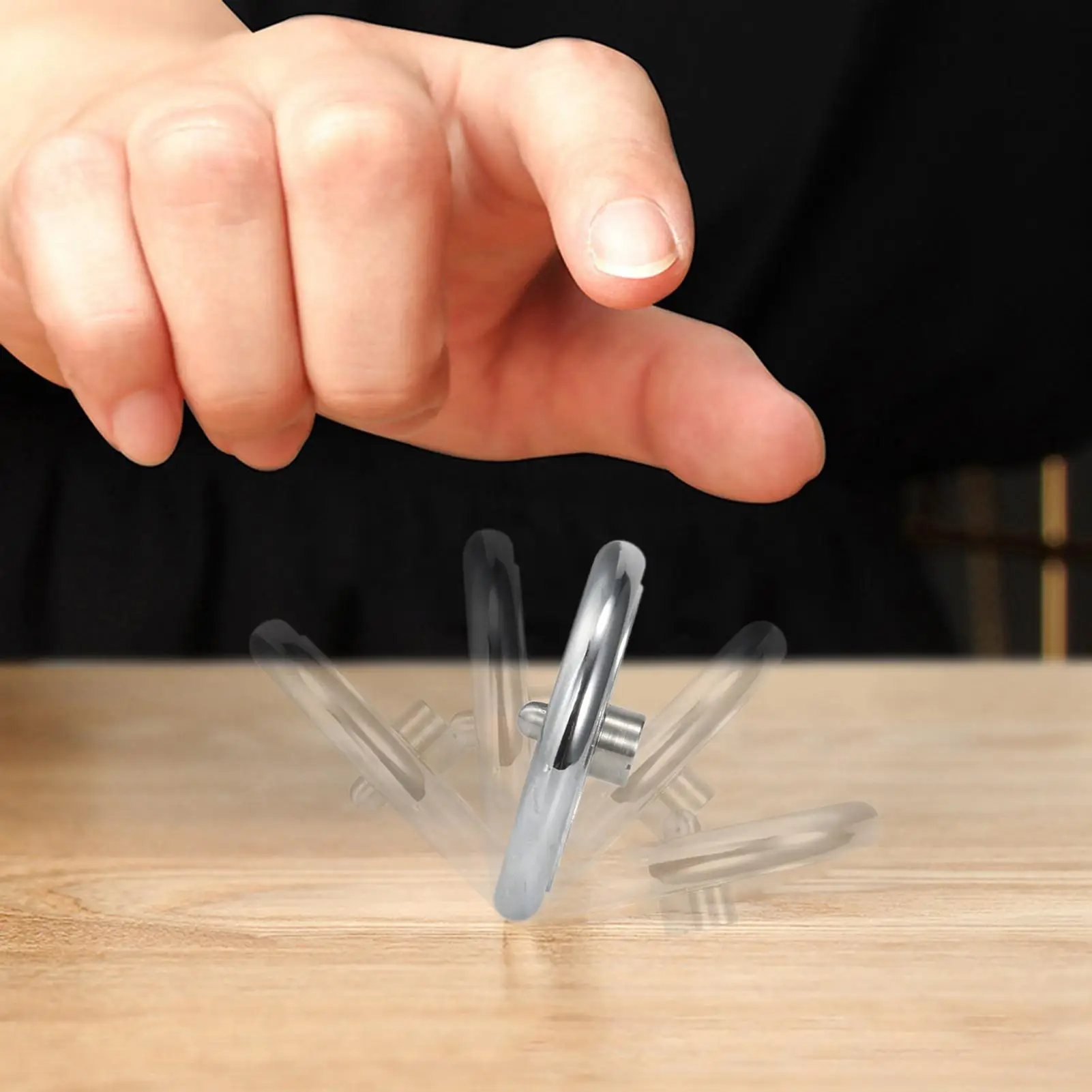 

Finger Twist Toy Decompression Interactive Optical Illusion Fidget Spinner Gift