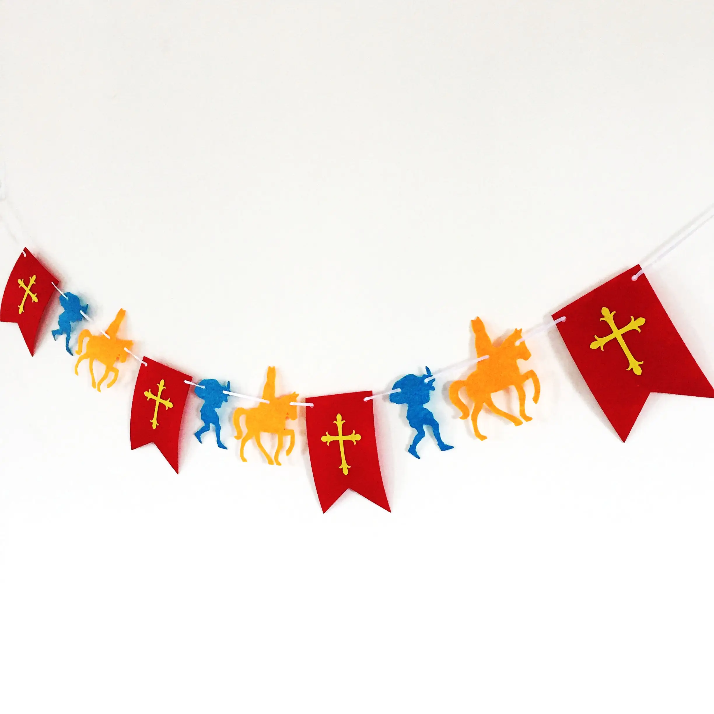 

Party Banner St Nicholas' Day Flag Props Pull Flowers for Saint Nicolas Decoration Supplies For Home