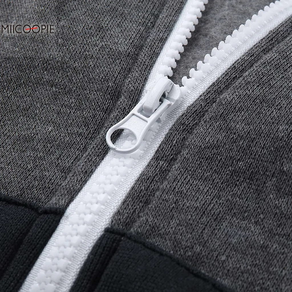 Модная мужская толстовка на молнии с капюшоном в стиле хип хоп весна осень 2020