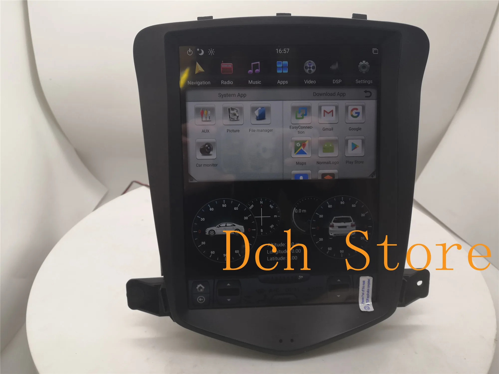 10 4 ''вертикальный экран Tesla Style Android 9 0 автомобильный DVD GPS плеер навигация для