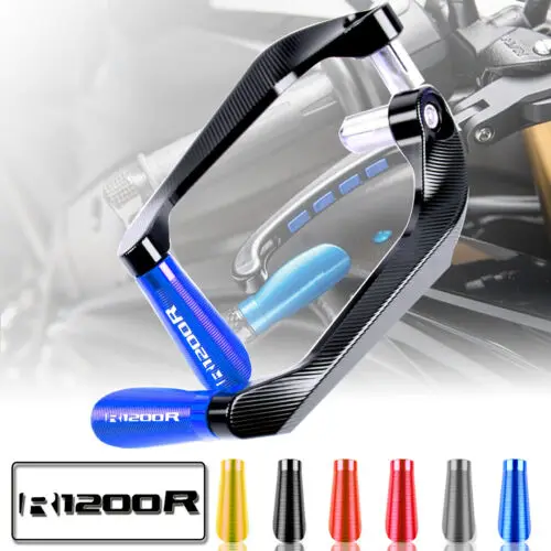 

Motorcycle 7/8'' CNC Handlebar Grips Guard Brake Clutch Levers Guards Protector For BMW R1200R R1200RS R1200RT