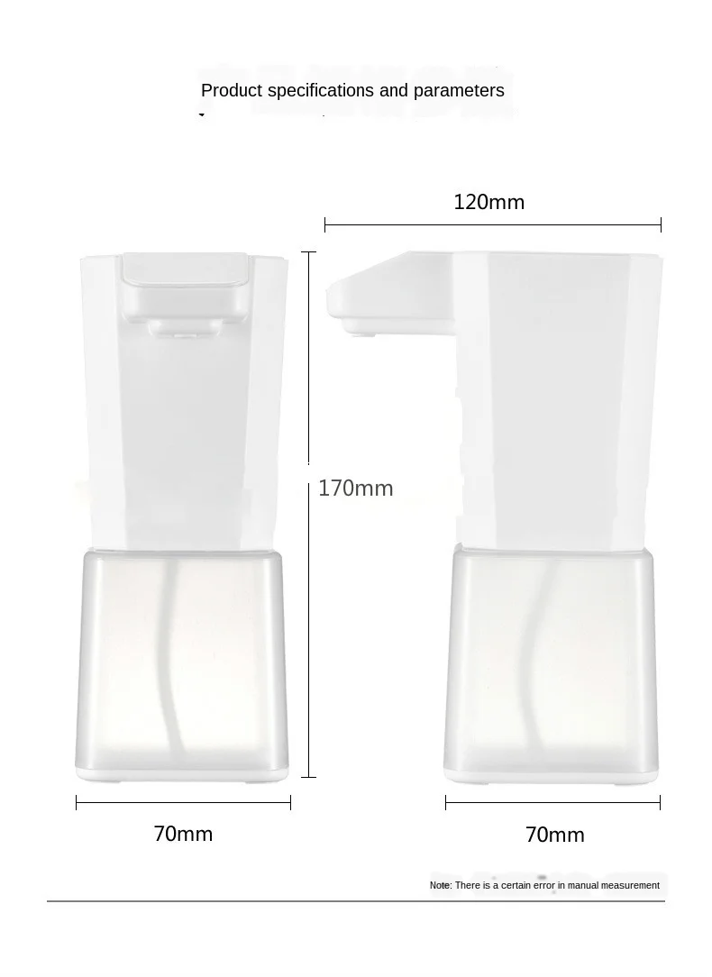 

Soap Dispenser Kitchen Automatic Soap Dispenser Automatic Foam Dispenser Soap Dispenser Soap Pump Foaming Soap Pump Bottle