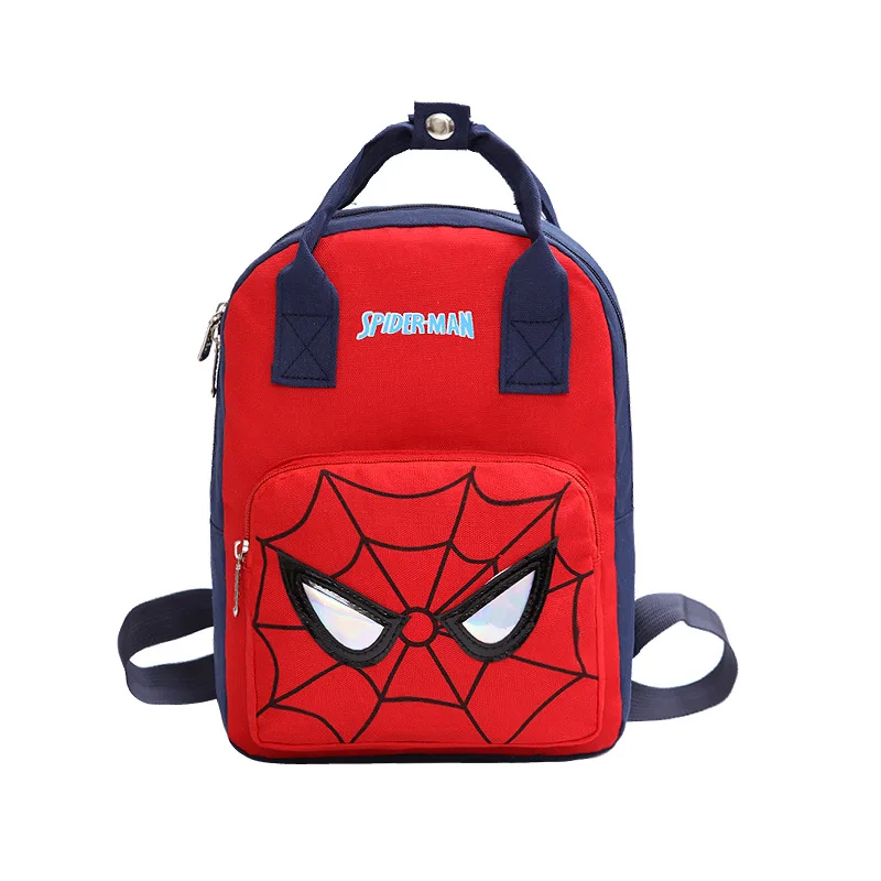 

Disney с героями мультфильмов «Человек-паук» и «Железный человек Водонепроницаемый для маленьких девочек учеников Детский рюкзак для мальчик...