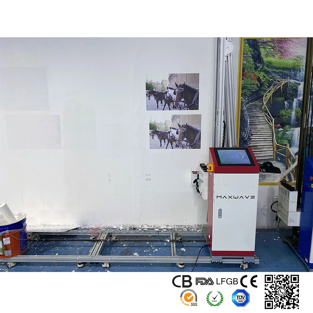 Printer Wall Uv Support After Sales Service Large Format UV Led Glass Background |