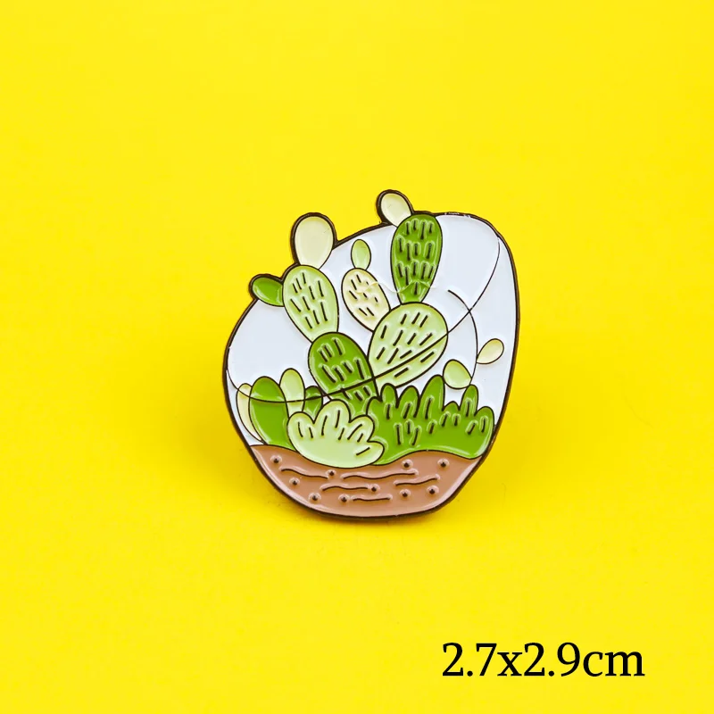 

Plant Badges For Clothes Metal Brooches Clothes Lapel Pin Jewelry Gift Pins Metal Pins For Clothes Accessories Brooch Metal Icon