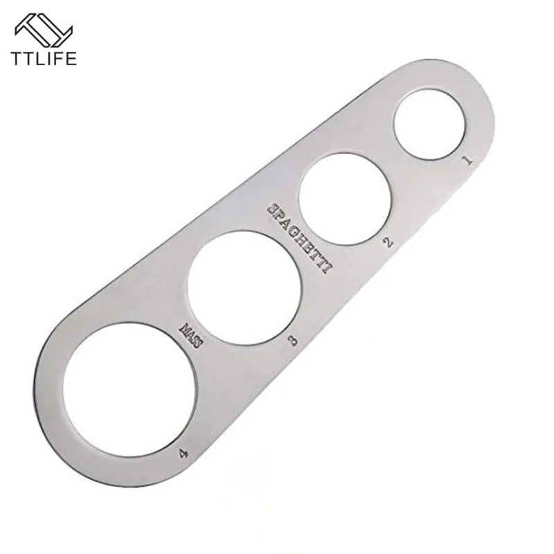 TTLIFE Нержавеющая сталь Измеритель для спагетти Паста Лапша измерения легко