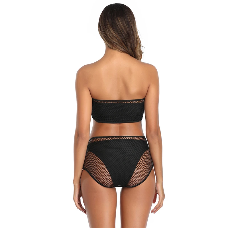 

Plus Size Sexy Bikini Swimwear Women 2021 New Three Piece Suit Lace Swimsuit High Waist Swim Wear Bathing Suit Beachwera Biquini