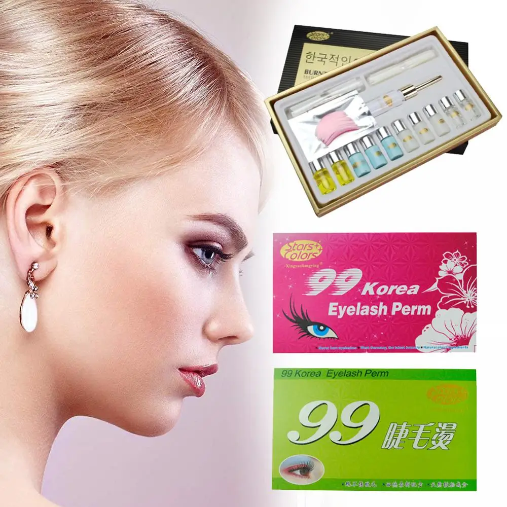 Набор для подтяжки ресниц Перманентная завивка и подтяжка косметический набор